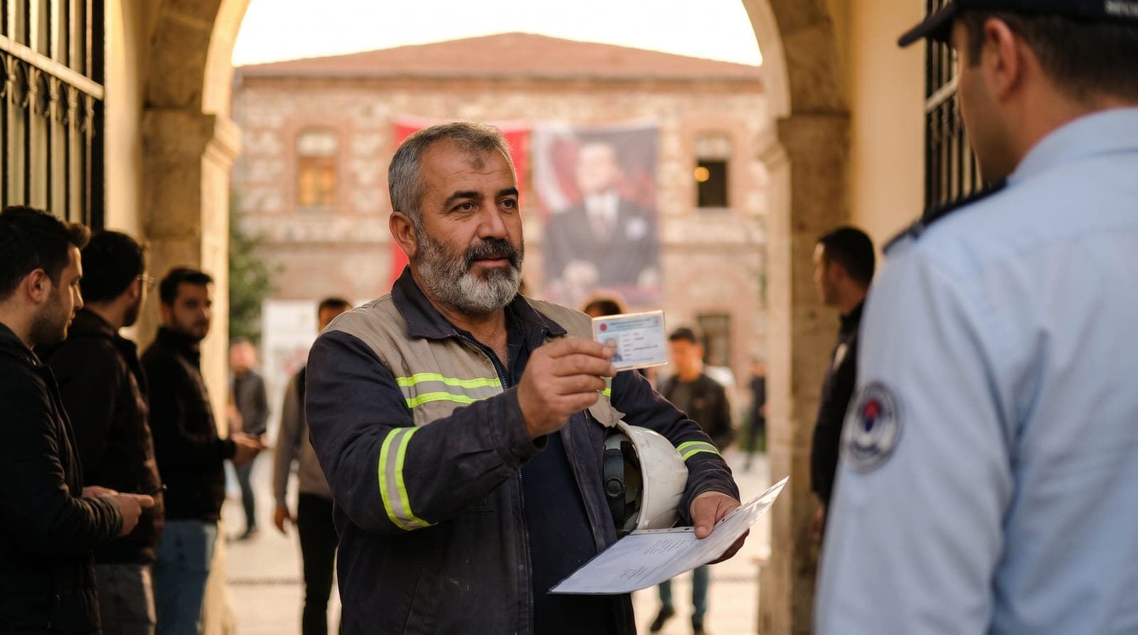 İSG sınavı giriş belgesi ve kimlik kontrolü