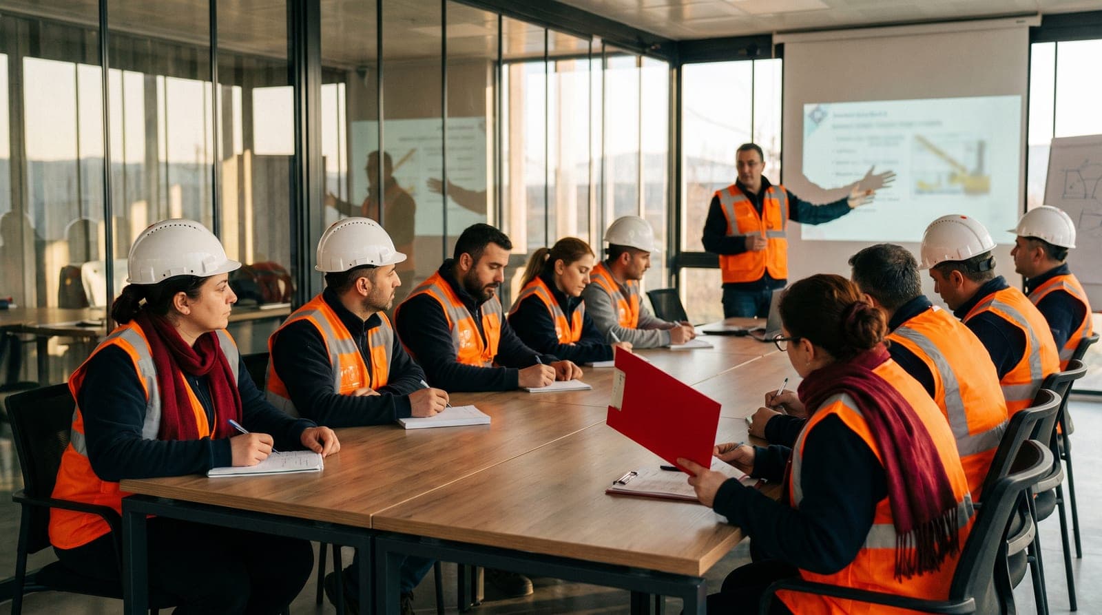 Asya Akademi İSG eğitim sınıfı